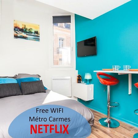 Superbe Studio Cosy Metro Carmes Apartment Toulouse Luaran gambar