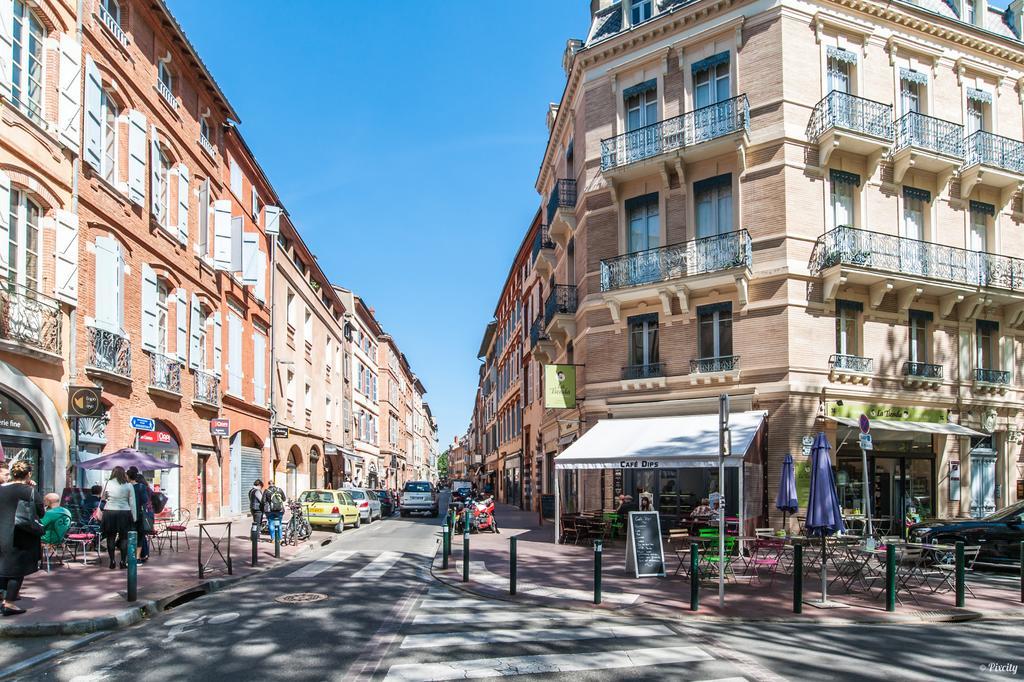 Superbe Studio Cosy Metro Carmes Apartment Toulouse Luaran gambar