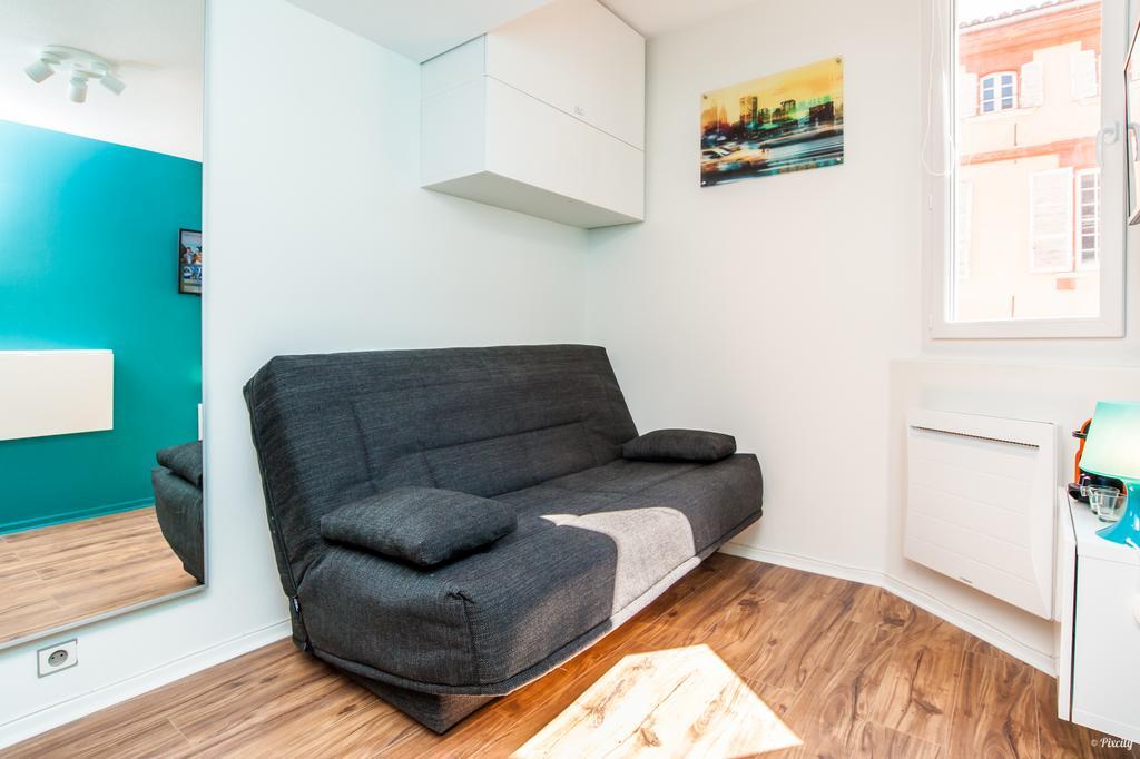Superbe Studio Cosy Metro Carmes Apartment Toulouse Luaran gambar
